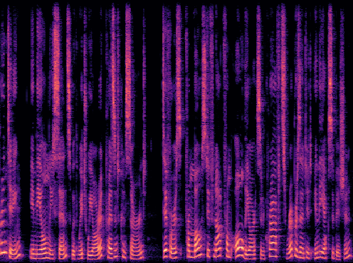 STFT spectrogram example plot